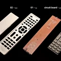 Vỏ remote TV RC-28FX-2 V1.1 (TV Remote Control Shell/Case) - Thumbnail 2