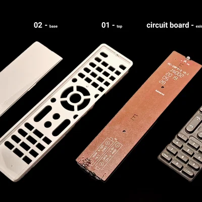 Vỏ remote TV RC-28FX-2 V1.1 (TV Remote Control Shell/Case)