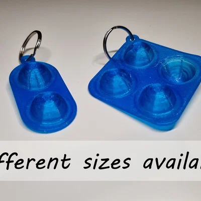 Móc khóa Fidget Toy Bubble Wrap giải tỏa căng thẳng