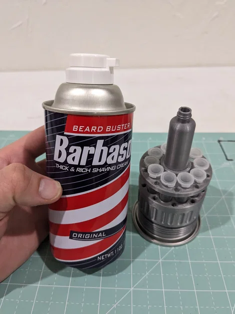 Mô hình hộp đựng đồ bí mật Jurassic Park Barbasol CryoCanister 3D - Image 1