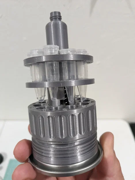 Mô hình hộp đựng đồ bí mật Jurassic Park Barbasol CryoCanister 3D - Image 3