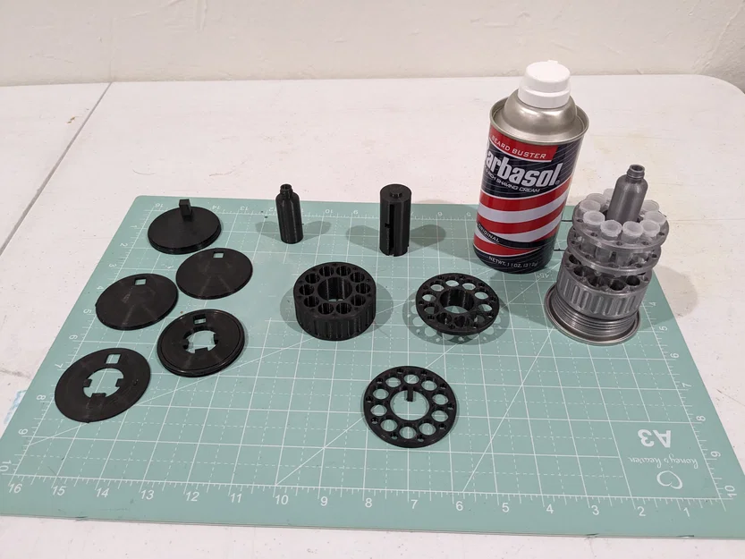 Mô hình hộp đựng đồ bí mật Jurassic Park Barbasol CryoCanister 3D - Image 4