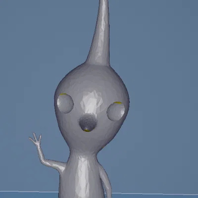 Mô hình 3D nhân vật Pikmin Remix dễ thương