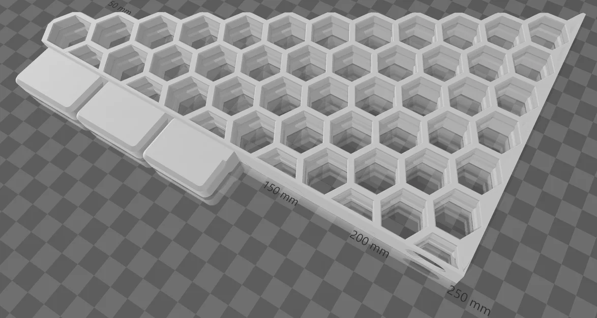 Giá đỡ kệ honeycomb cho AMS (AMS Honycomb shelf support) - Image 3