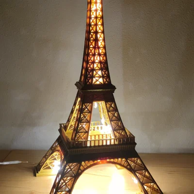 Tháp Eiffel 30 cm (4 phần) - có đèn