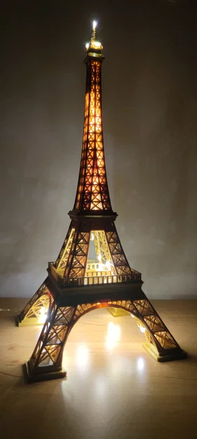 Tháp Eiffel 30 cm (4 phần) - có đèn - Image 2