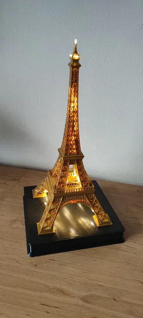 Tháp Eiffel 30 cm (4 phần) - có đèn - Image 3
