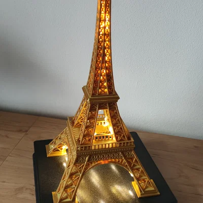 Tháp Eiffel 30 cm (4 phần) - có đèn