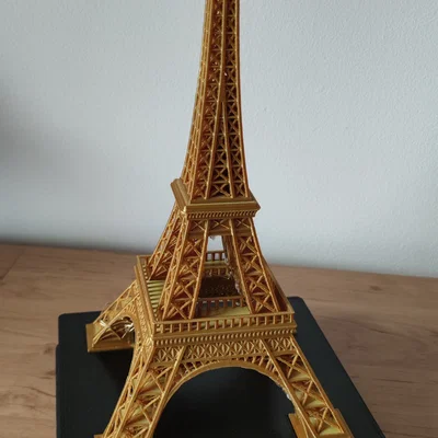 Tháp Eiffel 30 cm (4 phần) - có đèn