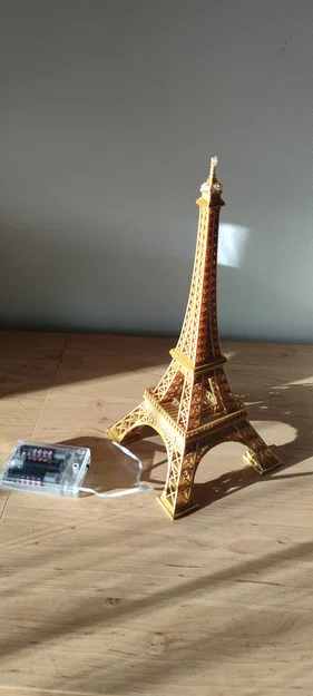 Tháp Eiffel 30 cm (4 phần) - có đèn - Image 9