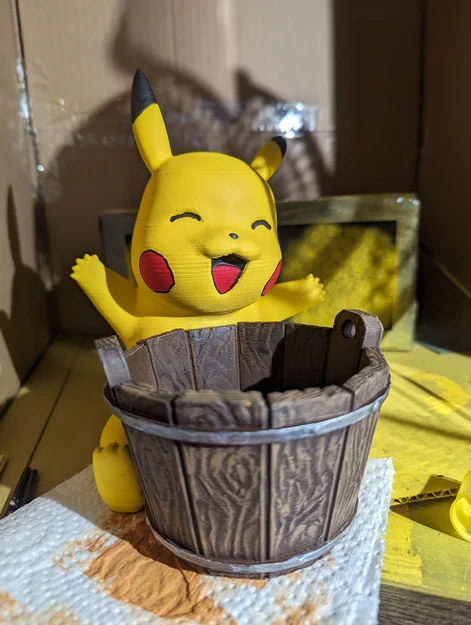 Chậu Trồng Cây Pikachu (Pikachu Planter) - Image 1