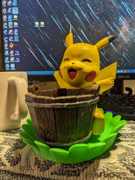 Chậu Trồng Cây Pikachu (Pikachu Planter) - Image 3
