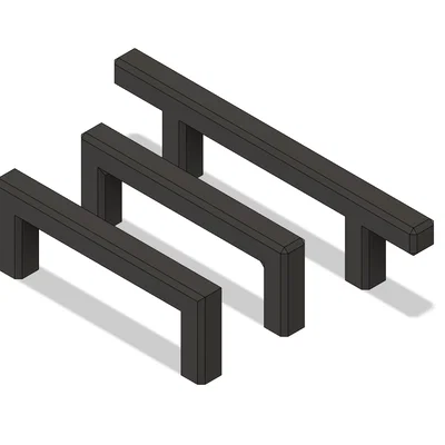 Tay nắm ngăn kéo tối giản (Minimalistic Drawer Handles)