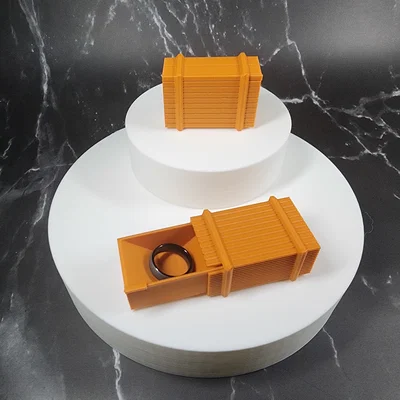 Hộp Đố Mở (Brain Teaser Puzzle Box) - Thiết Kế Cho Máy In 3D