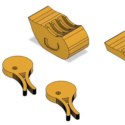 ChipClip DUCK – Kẹp miệng bịch hình vịt kèm đế trưng bày