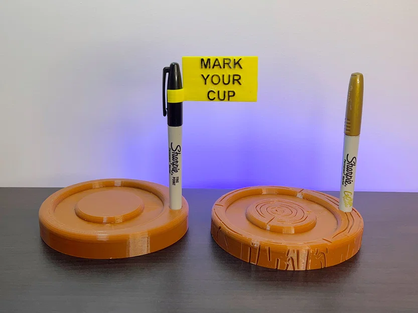 Dispenser ly PartyCup kèm khay giữ bút Sharpie - Image 2