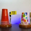 Dispenser ly PartyCup kèm khay giữ bút Sharpie - Thumbnail 4