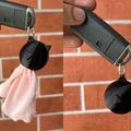 Túi đựng khăn lau kính (eyeglasses wipe pouch) gắn móc khóa - Thumbnail 1