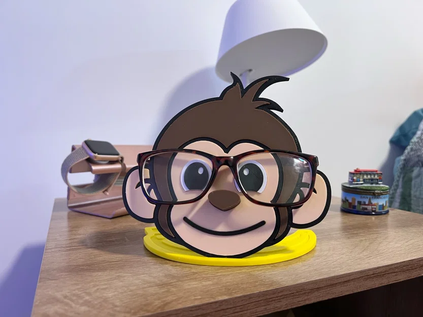 Kệ đỡ kính hình khỉ (Monkey Glasses Stand) - Image 1
