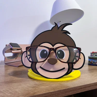 Kệ đỡ kính hình khỉ (Monkey Glasses Stand)