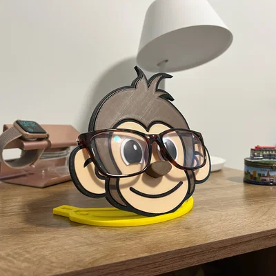 Kệ đỡ kính hình khỉ (Monkey Glasses Stand)