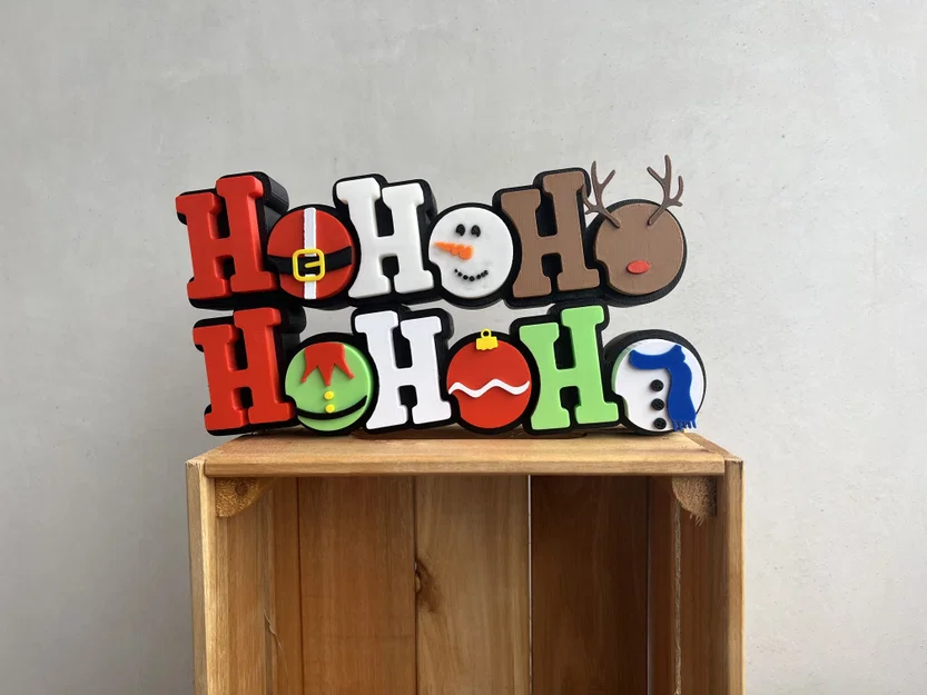 Bảng Chữ Giáng Sinh “HoHoHo” - Image 3