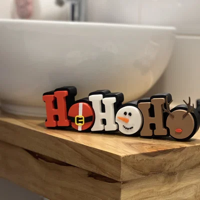 Bảng Chữ Giáng Sinh “HoHoHo”