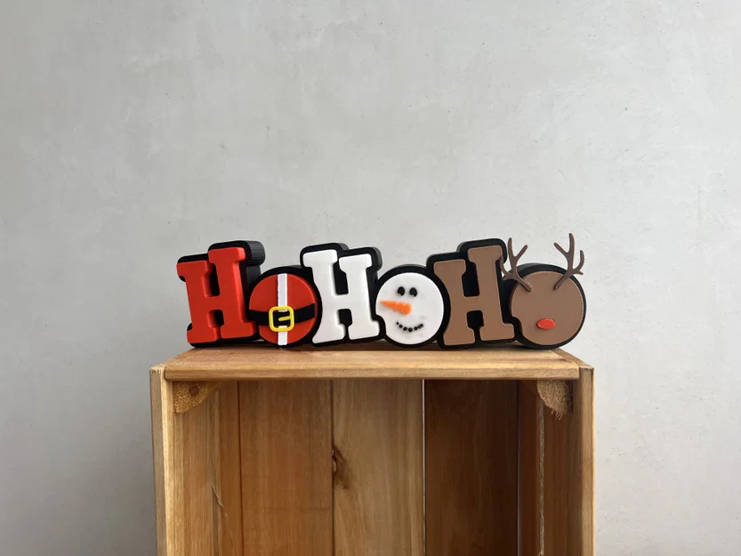 Bảng Chữ Giáng Sinh “HoHoHo” - Image 5