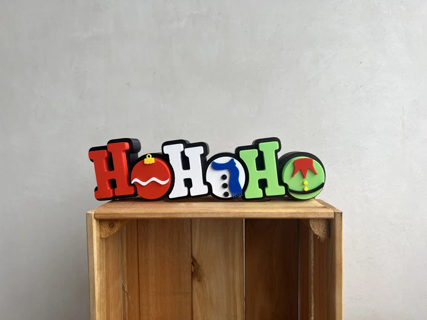 Bảng Chữ Giáng Sinh “HoHoHo” - Image 6