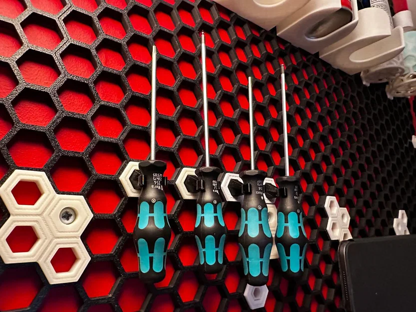 Giá Treo Tua Vít Wera Cho Bảng Honeycomb Wall (HSW) - Image 1