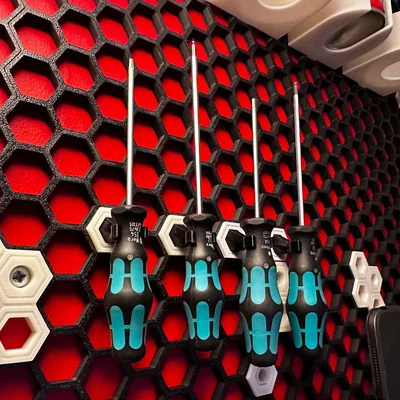 Giá Treo Tua Vít Wera Cho Bảng Honeycomb Wall (HSW)