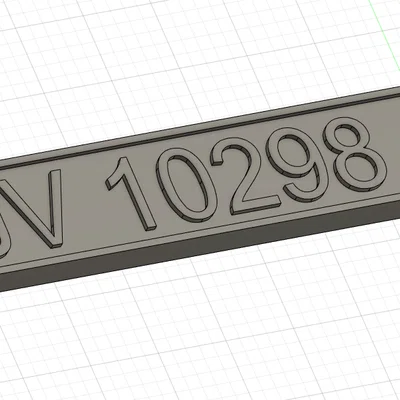 Key Tag tuỳ biến chữ (Customizeable key tag)