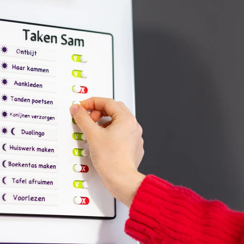 Bảng kế hoạch thói quen sáng/tối cho bé (Kids tasks morning/evening routine planner)