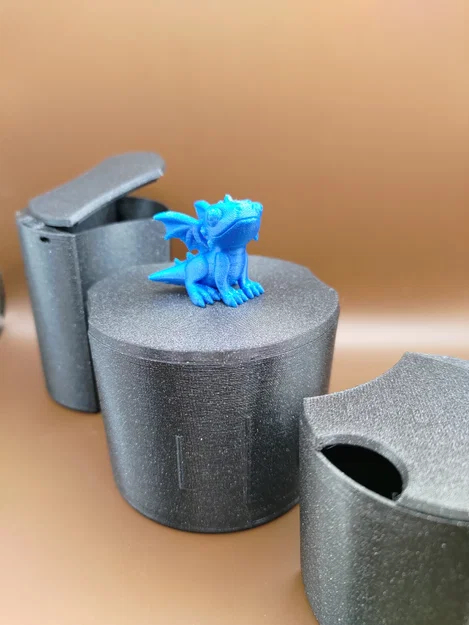 Hộp để đồ hộc để ly xe hơi (parametric) - Car Cupholder Boxes - Image 2