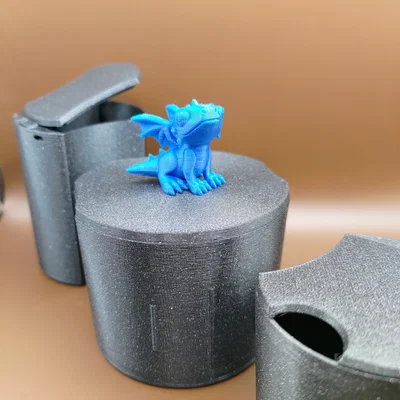 Hộp để đồ hộc để ly xe hơi (parametric) - Car Cupholder Boxes