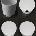 Hộp để đồ hộc để ly xe hơi (parametric) - Car Cupholder Boxes - Thumbnail 3