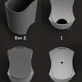Hộp để đồ hộc để ly xe hơi (parametric) - Car Cupholder Boxes - Thumbnail 7