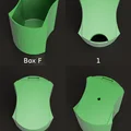 Hộp để đồ hộc để ly xe hơi (parametric) - Car Cupholder Boxes - Thumbnail 8