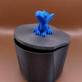 Hộp để đồ hộc để ly xe hơi (parametric) - Car Cupholder Boxes - Thumbnail 11