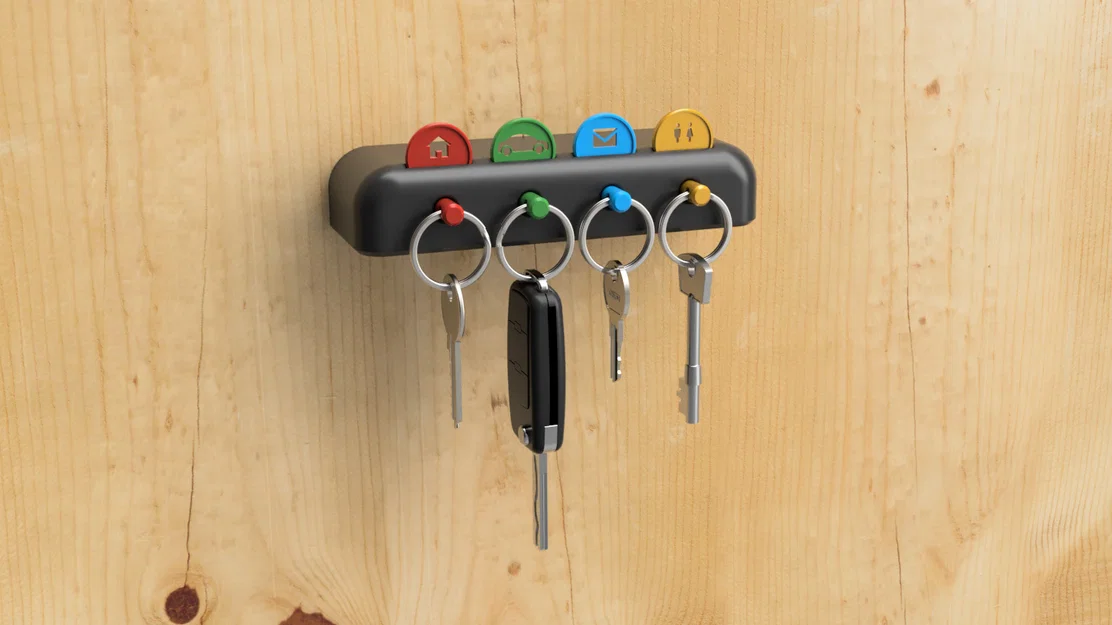 Kệ Treo Chìa Khóa Socket Key Rack - Image 2