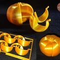Pumpkin Kit Card 2023: Mô hình quả bí ngô lắp ráp in 3D độc đáo - Thumbnail 1