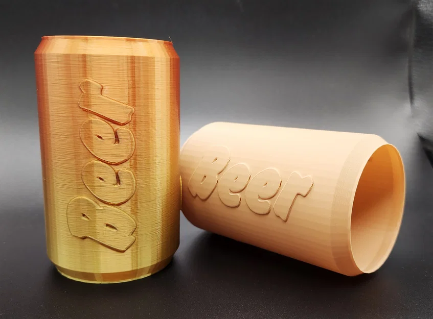 Mẫu in 3D Lon Bia (Beer Can) Vase Mode độc đáo cho góc làm việc - Image 1