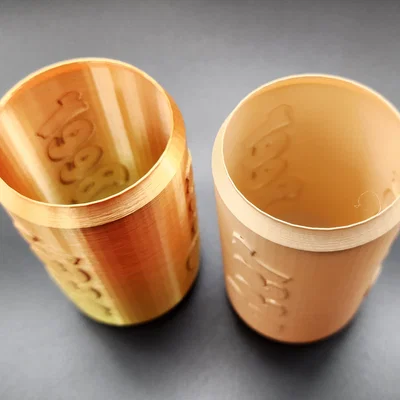 Mẫu in 3D Lon Bia (Beer Can) Vase Mode độc đáo cho góc làm việc
