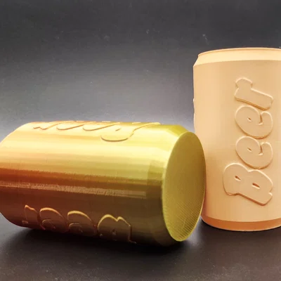 Mẫu in 3D Lon Bia (Beer Can) Vase Mode độc đáo cho góc làm việc
