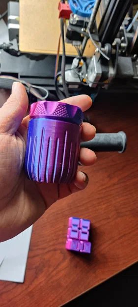 Travel Pill Bottle V2 – Hộp thuốc du lịch kèm khay rời - Image 1
