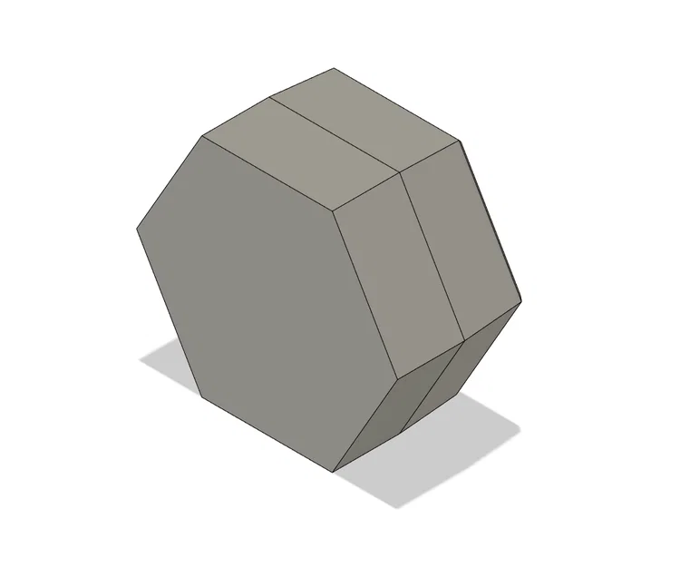 HSW Insert Blank: File STEP cho khối lục giác bảng HSW - Image 1