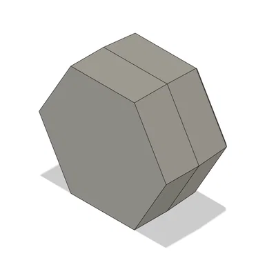 HSW Insert Blank: File STEP cho khối lục giác bảng HSW
