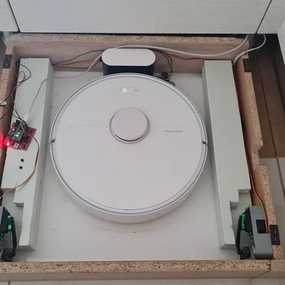 Cửa garage cho robot hút bụi v2.0 (Robotic vacuum garage door v2.0)