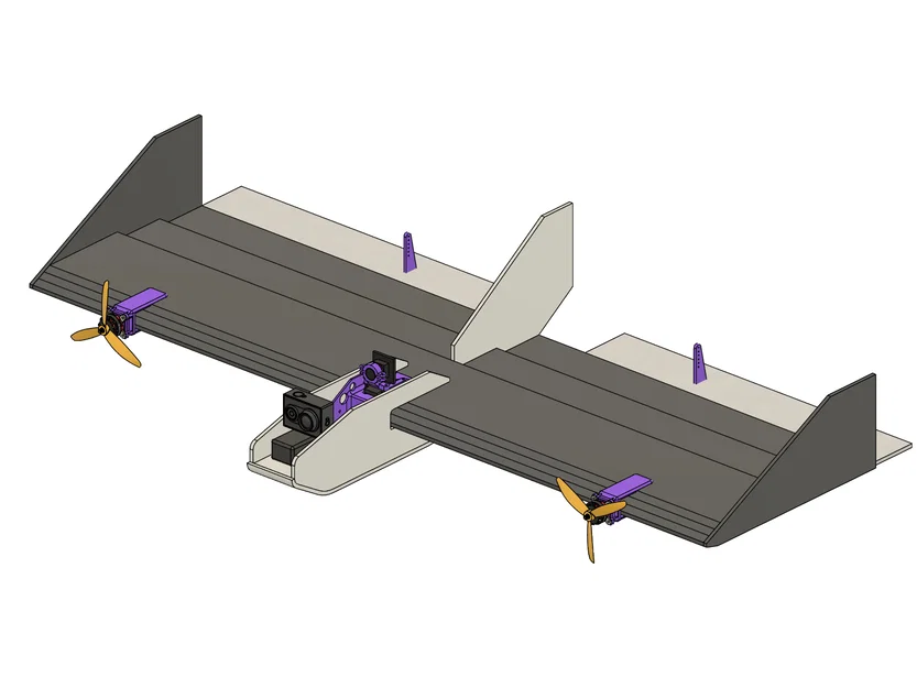 Máy bay RC (Ardupilot Flying Plank / Flying Wing) - Image 1