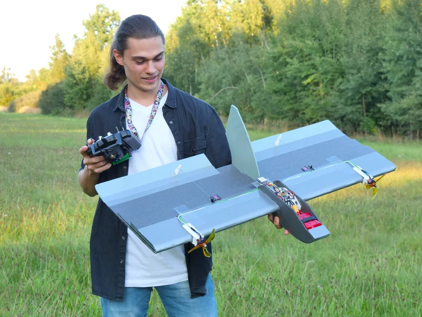 Máy bay RC (Ardupilot Flying Plank / Flying Wing) - Image 2